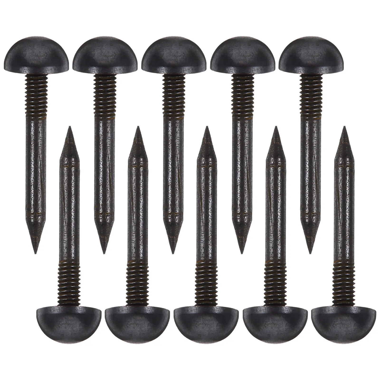 

10pcs Bronze Decorative Nails 08CM Upholstery Tacks Furniture Nails Sofa Metal Decor Nail Heads DIY Projects Hardware
