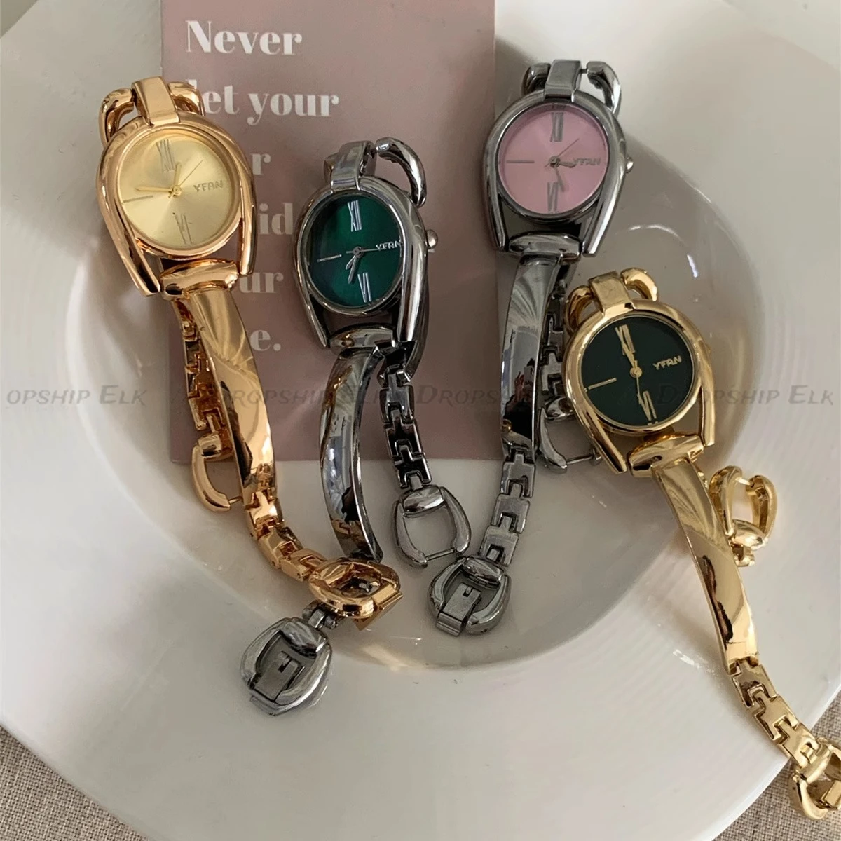 Top Brand Fashion Designer Orologi da donna Orologi da donna di marca di lusso Montre Femme Orologio da polso in oro per donna Reloj De Mujer