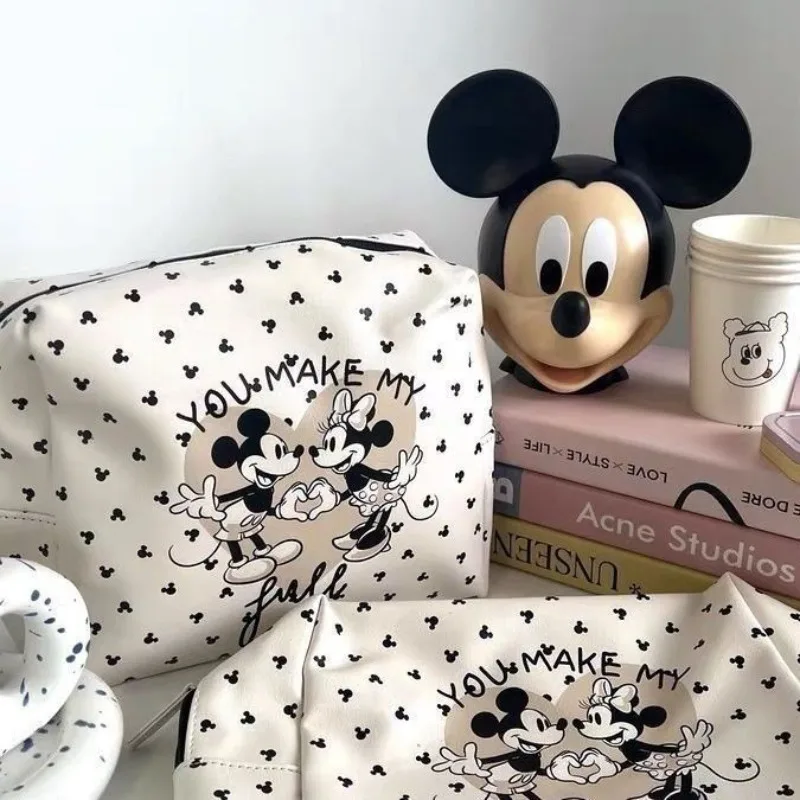 

Mickey Minipi Makeup Bag Large Storage Bag Large Handbag Waterproof Mickey Minini Bag