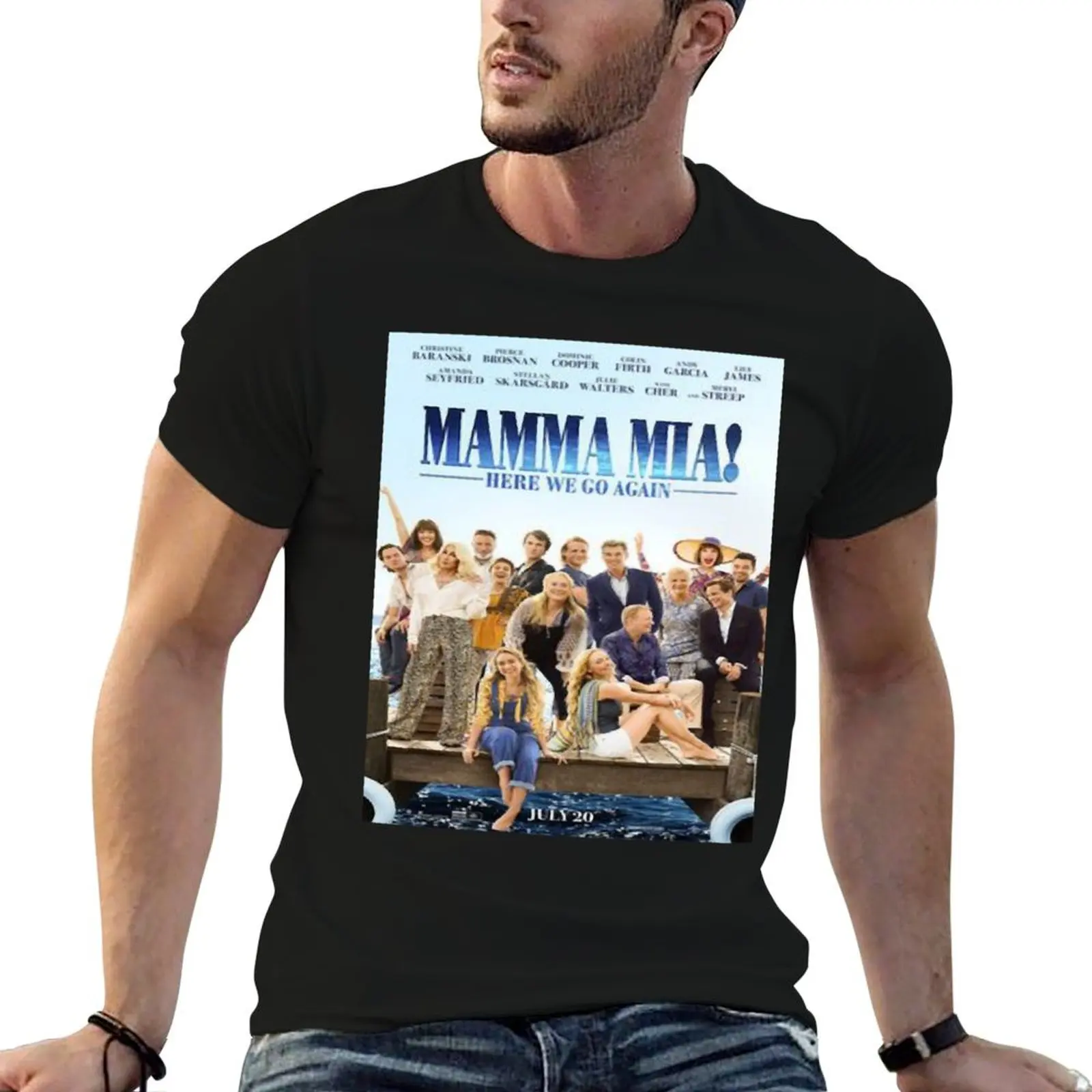 

Beautiful Model Mamma Romantic Musical Mia Drama Gifts Music Fan T-Shirt t shirt man luxury t shirt man casual T-Shirt