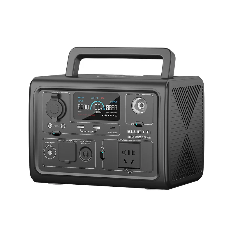 2025 New Fast Charging Solar Generator, Portable Power Bank, Outdoor Camping Camper Multifunctional Energy Supply