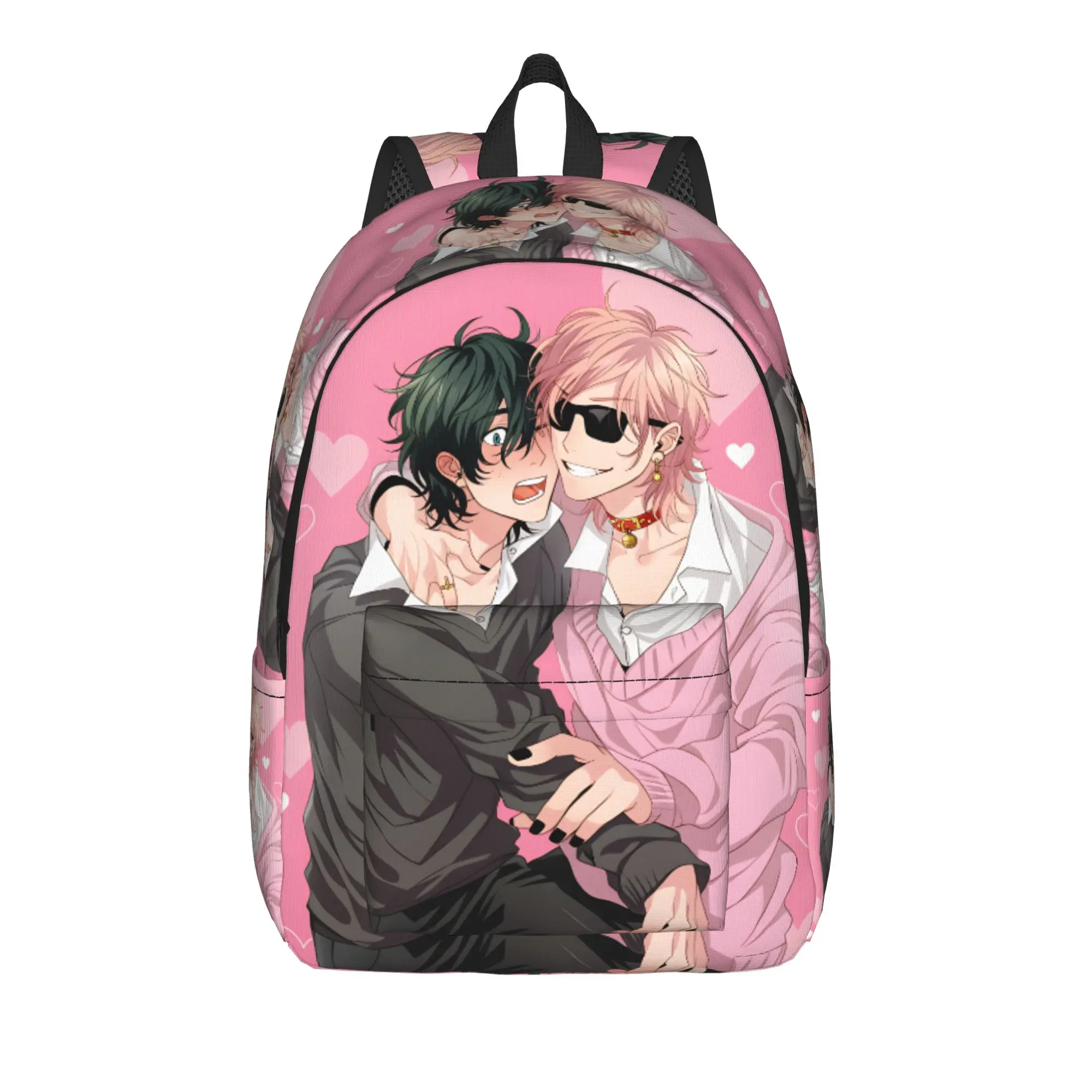 Yarichin B Club Yuri Backpack  Sport Backpacks Boy Cute School Bags Colorful Lightweight Rucksack