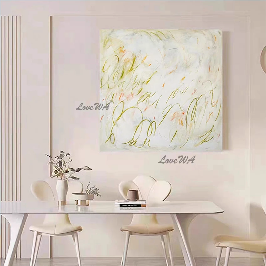 Light Simple Style Abstract Acrylic Oil Painting Home Decoration Products Modern Art Designs Wall Pictures Canvas Artwork