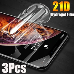Silicone Hydrogel Film For Google Pixel 6 7a 8 Pro 5a 5 4 XL 3XL 4a 3a 2XL 4xl 5a Full Screen Protector Pixel 7 6 Pro No Glass
