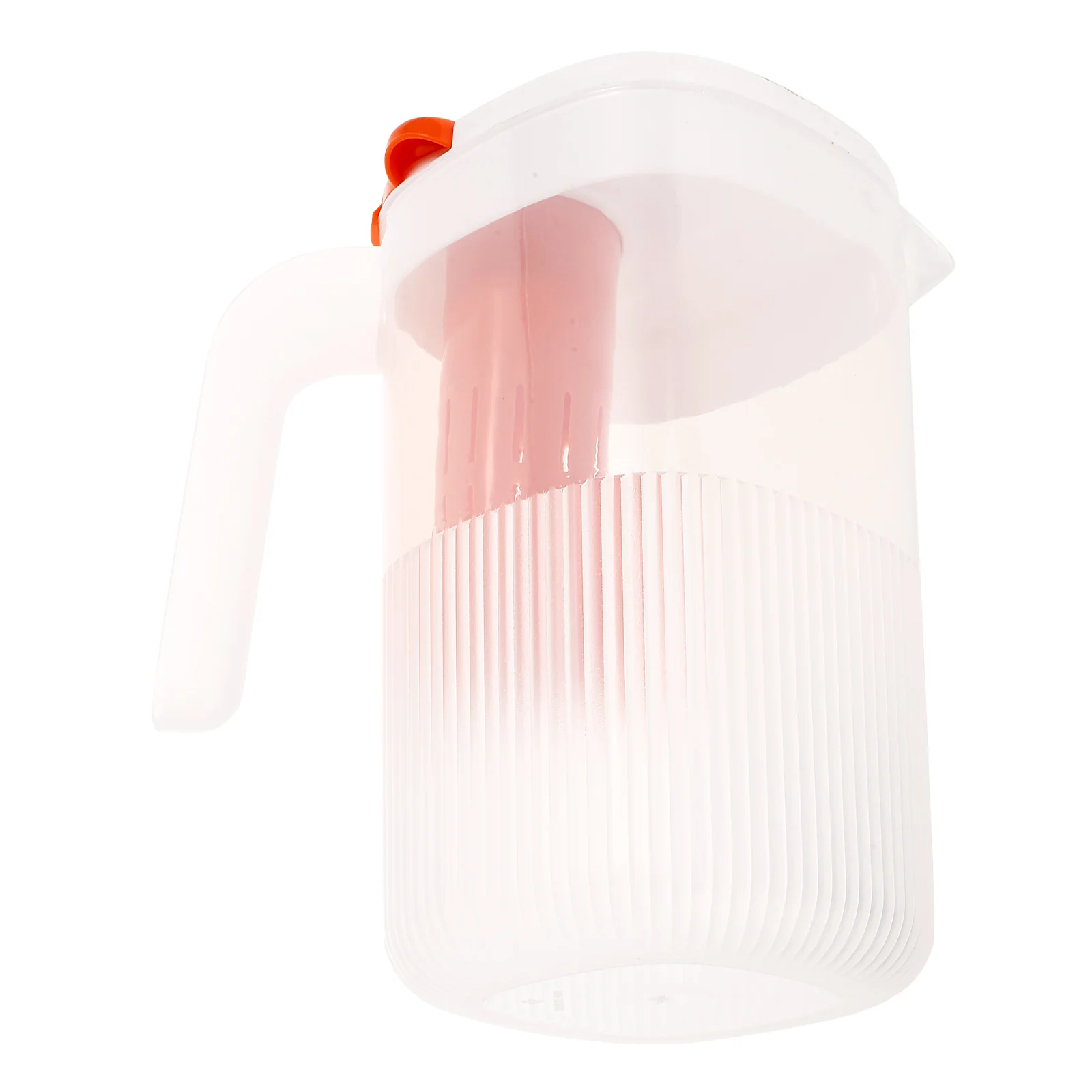 

Iced Tea Pitcher for Fridge Large Capacity Cold Water Jug Pot Bottle White Travel