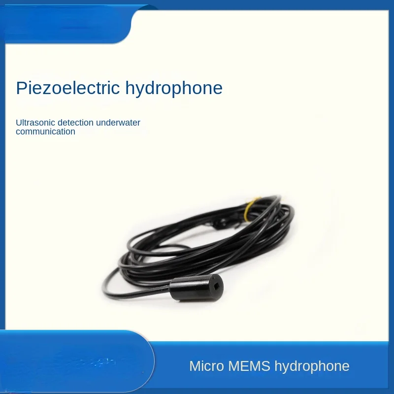 Hydrophone Tube Network Leak Detection Ultrasonic Detection Underwater Communication Piezoelectric Hydrophone for Marine Fishery