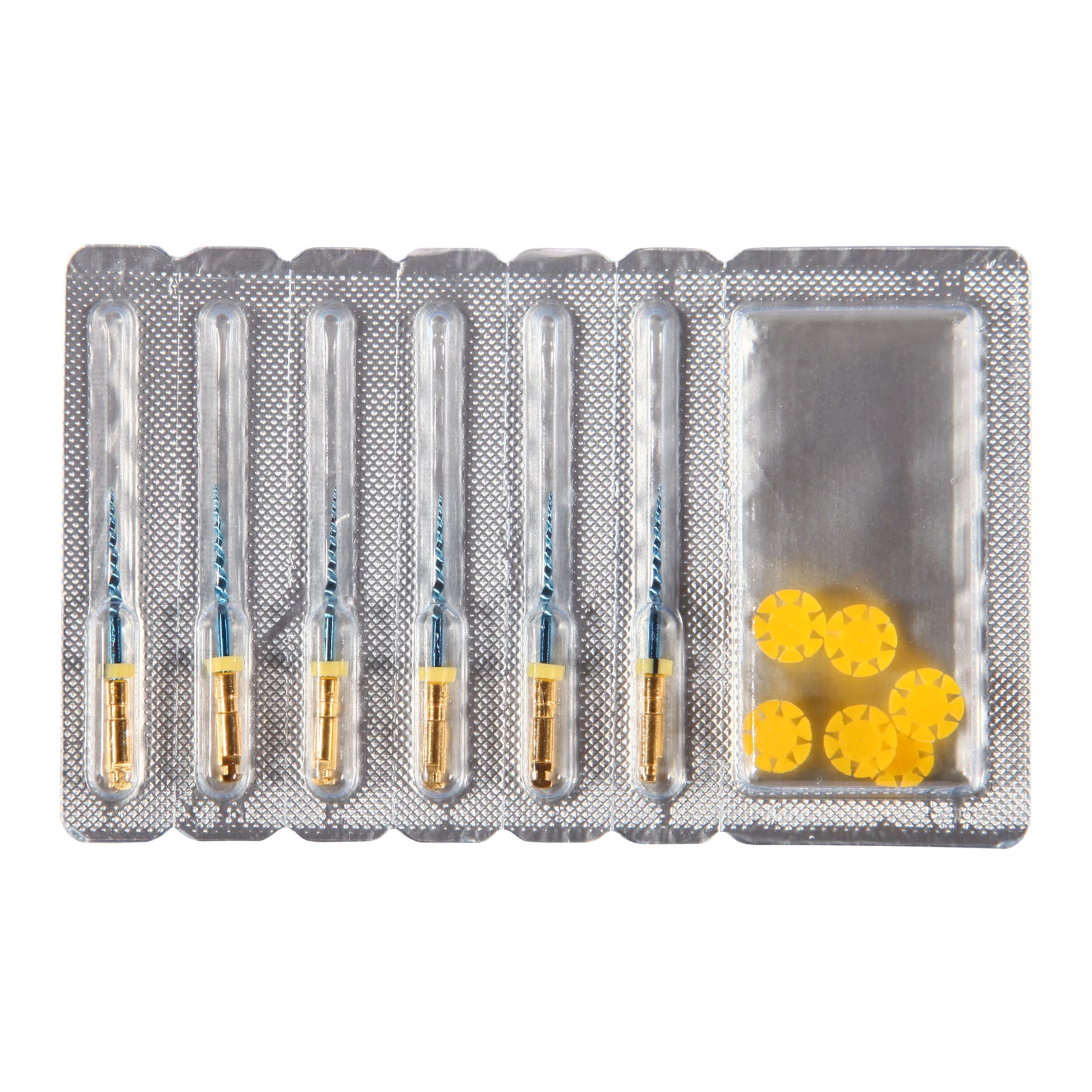 6PCS/ Pack Dental Endodontic Endo Memory Engine Rotary Root Canal NiTi File 19mm/25mm files NX N1 N2 E1 E2 E3 free shipping