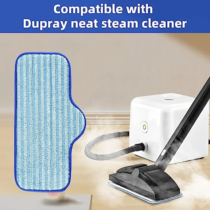 マイクロファイバースチールモップクロスカバー,交換部品,スチームモップ,モップアクセサリー,デュリール,1セット