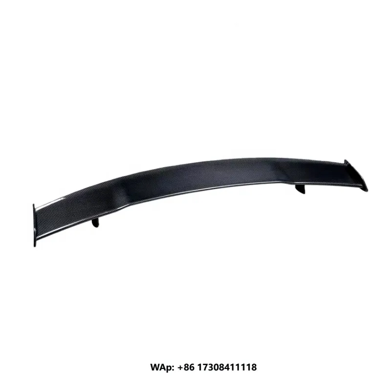 High Quality PK Style Dry Carbon Fiber Rear Spoiler Trunk Spoiler for GT43 50 53 Dry Carbon Fiber Spoiler