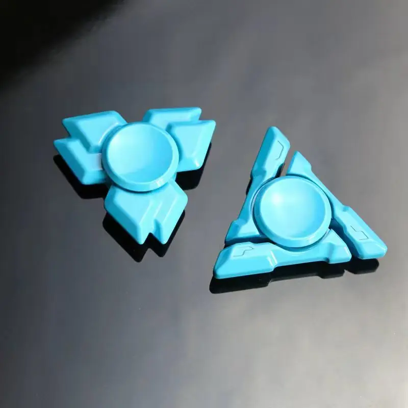 الفولاذ المقاوم للصدأ تململ سبينر لعبة أنيقة EDC تململ سبينر ADHD لعبة لتخفيف الضغط مكتب تململ لعبة اليد سبينر الكبار هدية #2