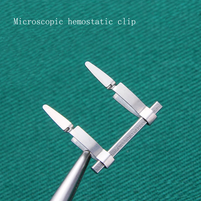 Arterial/Venous คลิปเรือขนาดเล็กคลิปปิดอุปกรณ์ชั่วคราวการปิดกั้นคลิปสัตว์ทดลอง Hemostatic คลิป