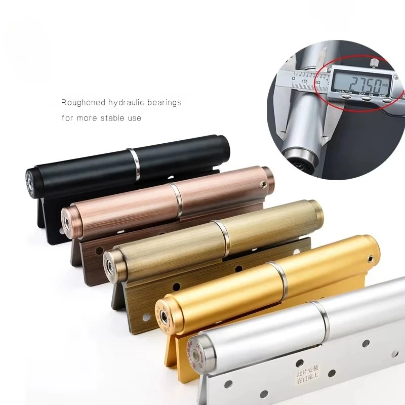 

Hydraulic E-Cushion Door Hinges Heavy Duty 5 Spring Hinges Automatic Soft Closures Modern Wooden Bathroom Doors