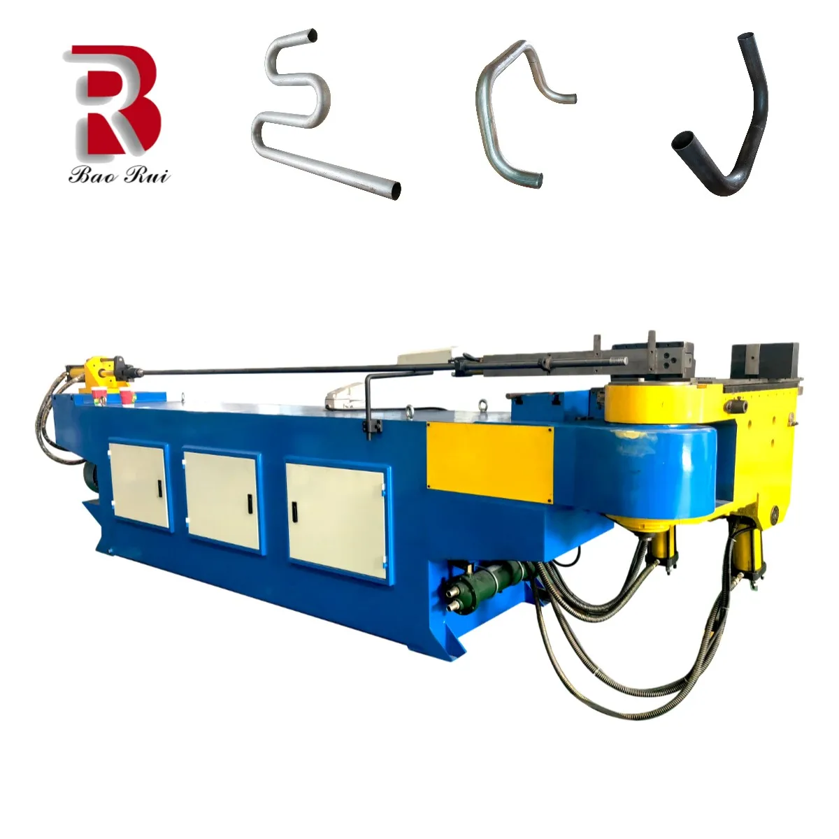 

DW-89NC Stainless Steel Alloy Pipe/Tube Bending Machine Semi-Automatic PLC Motor Various Applications For Aluminum Processing