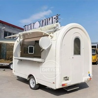 Food Truck Trailer Coffee Equipment Sales Catering Mobile Equipped Custom Food Truck With Full Kitchen