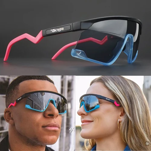 Gafas de sol para ciclismo, gafas de sol deportivas para bicicleta de carretera, MTB, gafas deportivas para hombre y mujer, gafas de ciclismo Singa