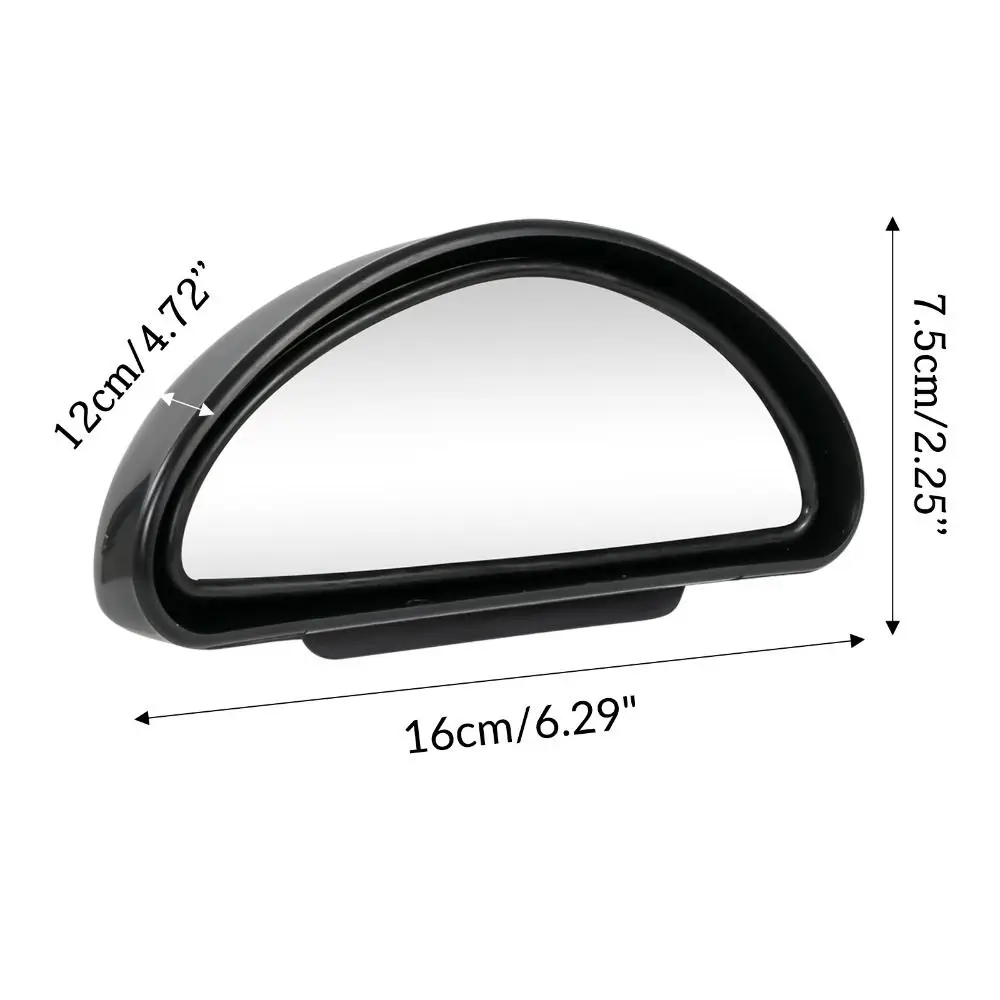 Parking Rear View Car Blind Spot Mirror HD Glass Wide Angle Car Side Mirror Adjustable Degree With ABS Housing Rear View Mirror