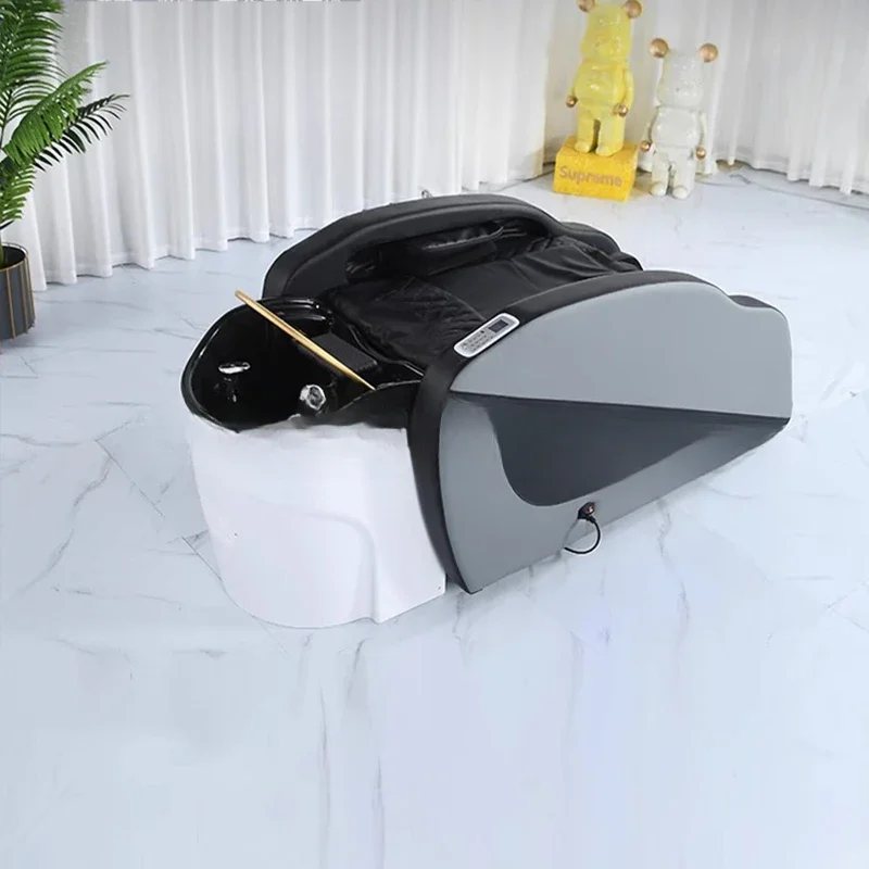Silla de salón de lujo, cabezal de Spa, estilista, terapia de agua, champú, cama, fregadero, tratamiento, masaje, Cabezas de Lava, muebles de belleza