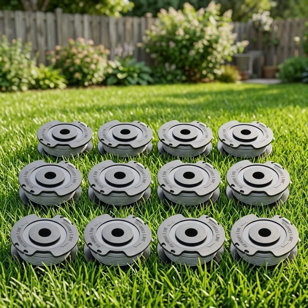 10pcs Nylon Trimmer Line Spools For Bosch For EasyGrassCut 18V-230 ART 23 SL Garden Tool Accessories F016800569