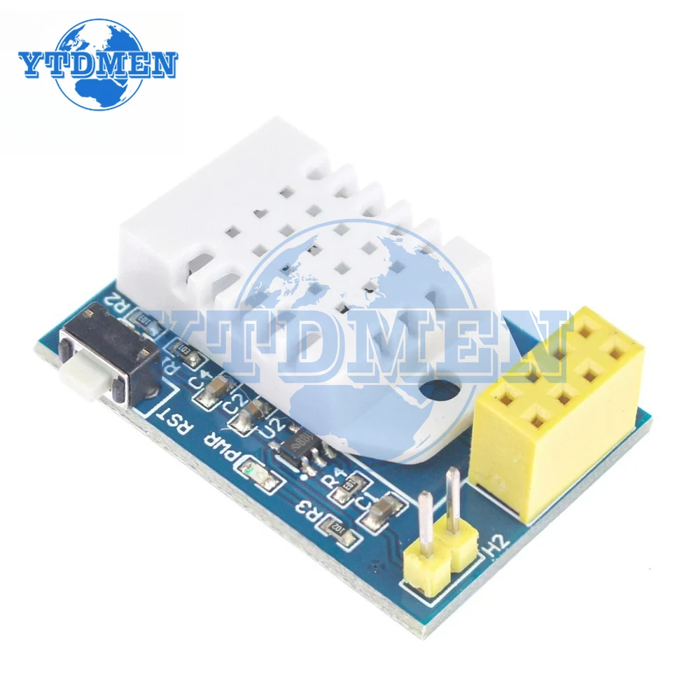 1/2PCS DHT22 AM2302 Sensor Module Temperature Humidity Sensors Module ESP8266 Interface Board for ESP-01/01S