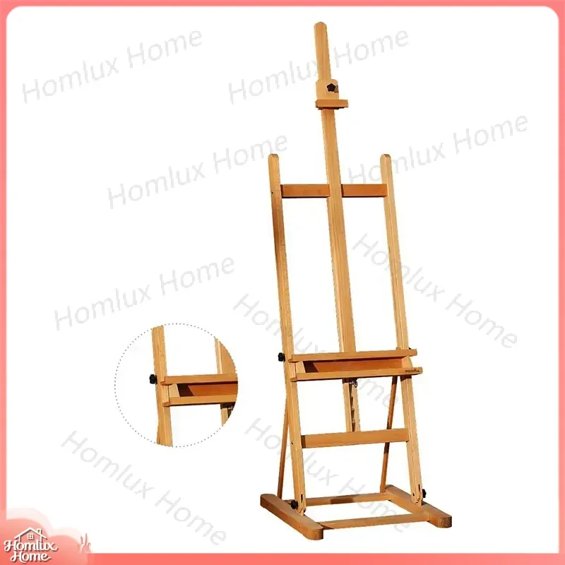 Adjustable Wooden Easel for Kids 185x54x47 cm Art Easel for Painting Sketching Drawing Board Childrens Art Supplies