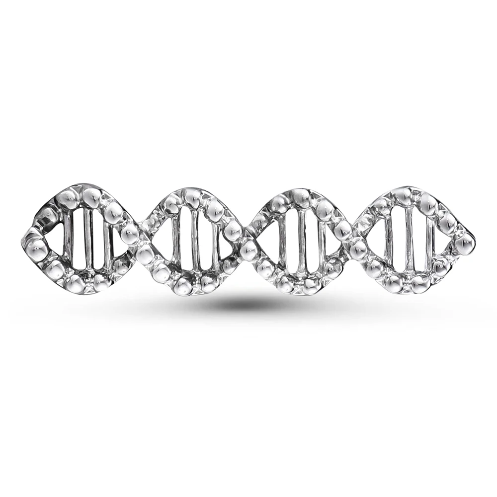 Biology DNA Sequence Science Brooch Spiral Spiral Exquisite Jewelry Pins Lapel Jacket Badge Gift for Doctors Professor Students