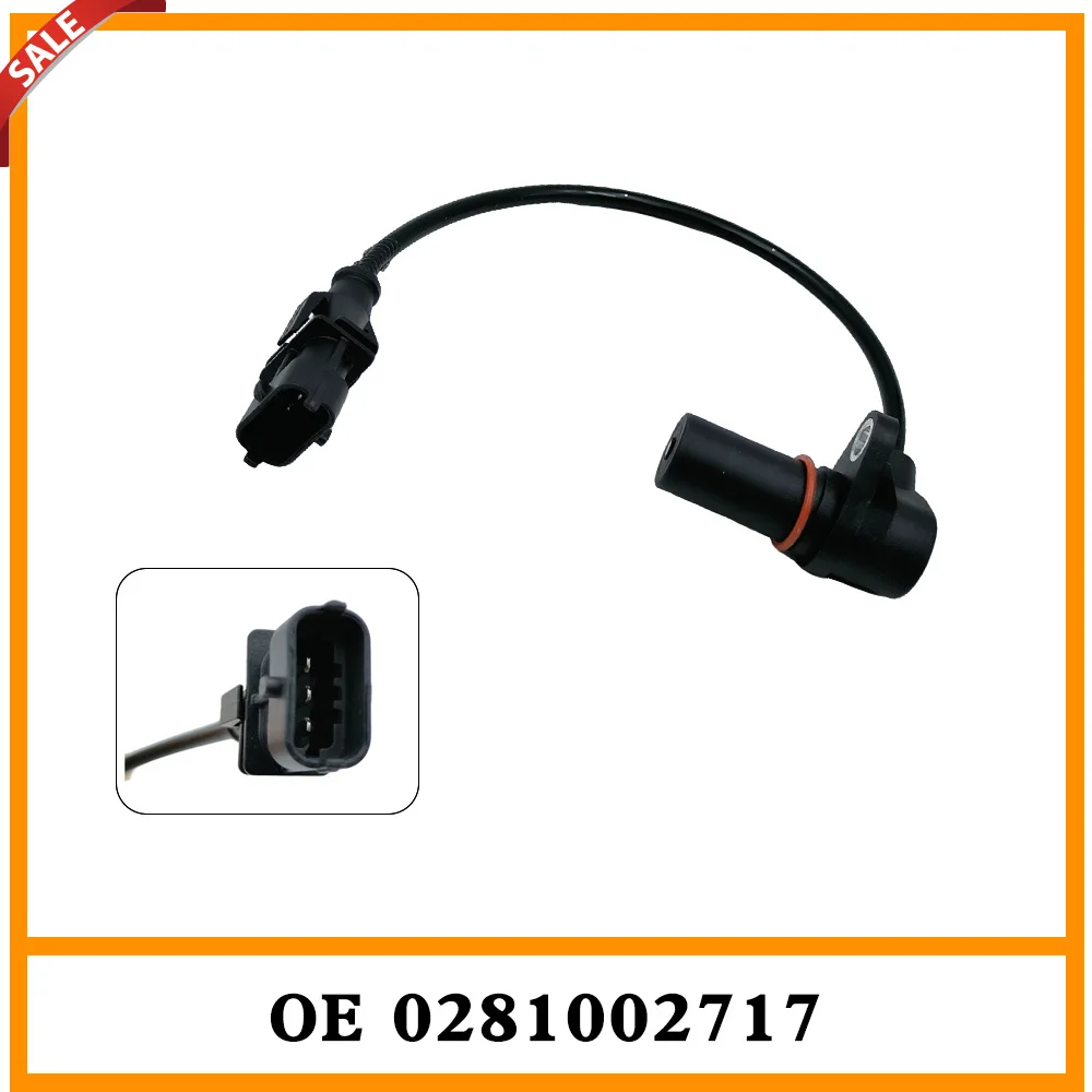 Crankshaft Position Sensor 0281002717 Suitable for Isuzu Opel Vauxhall Original Part Number # 6235607 8973769771 97226992