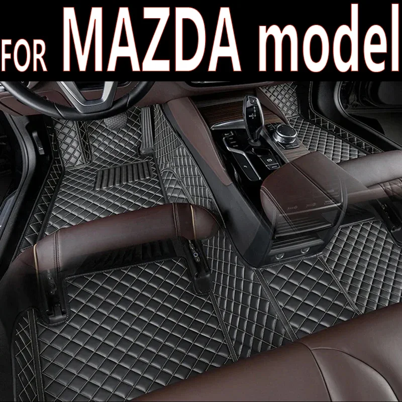 Car Floor Mats For MAZDA CX-8 CX-30 CX-9 MX-5 Miata Mazda 6 Mazda 6 GH 6 Tenza 2022 2023 Car Accessories