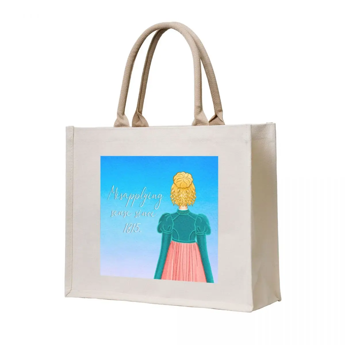 

Emma Watercolor Tote Bag tote bags aesthetic tote bag woman canvas bags
