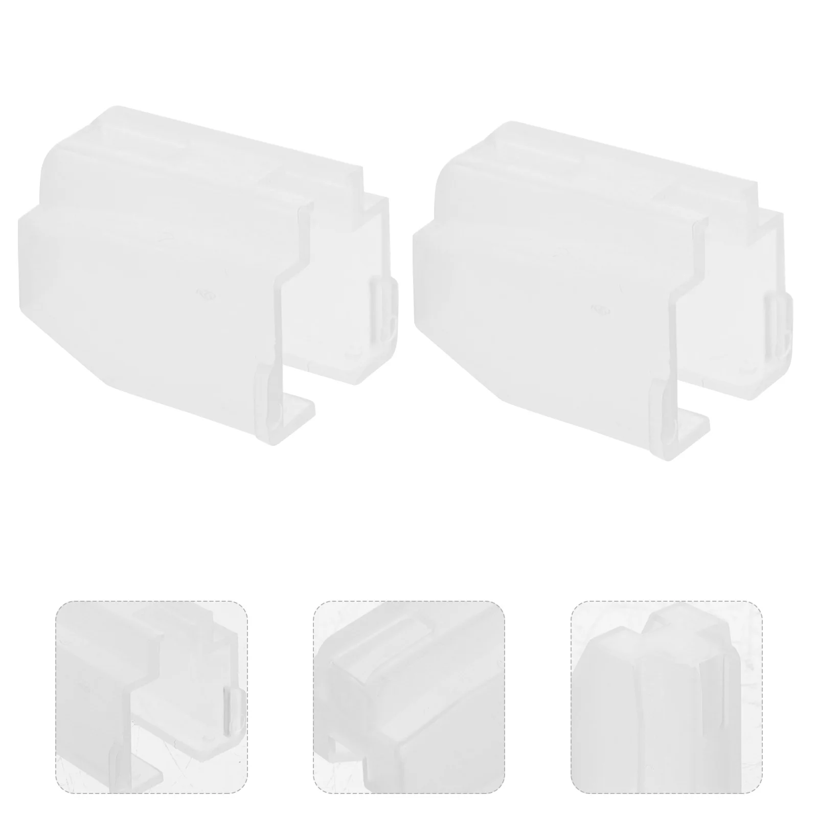 

6pcs Stylus Protective Cover Durable Plastic Record Player Needle Guard Anti Static for Turntable Vinyl Cartridge DJ Equipment