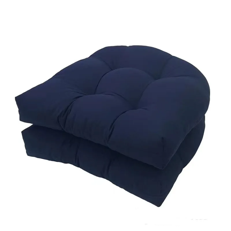 

Waterproof Swing Hanging Basket Cushion Home Dining Chair Seat Pad Cushions Set of 2 48x48cm Garden Sun Lounge Seat Cushion