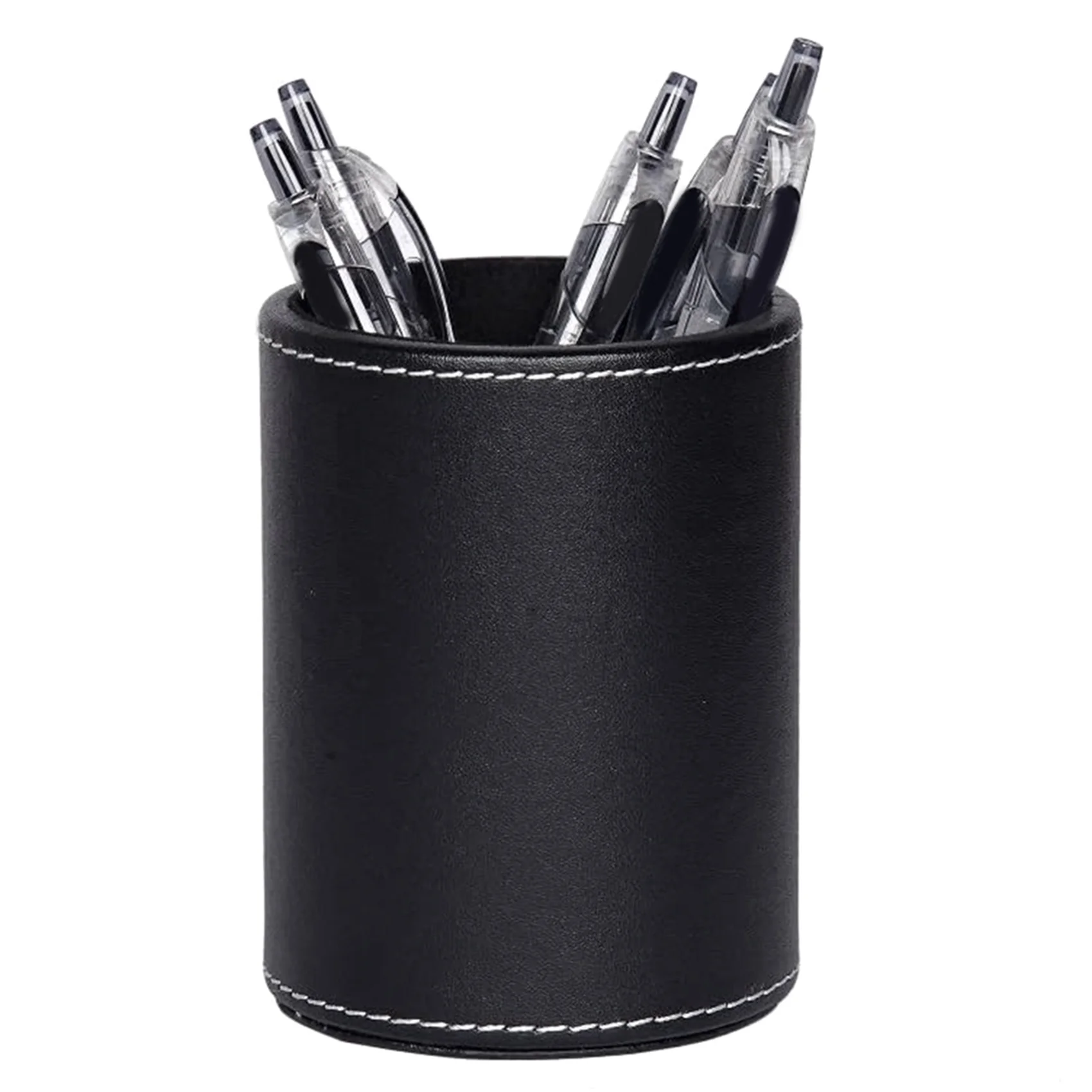 n34r-4pack-pu-leather-pens-pencils-holder-cup-desktop-stationery-organizer-case-office-accessories-container-box-black