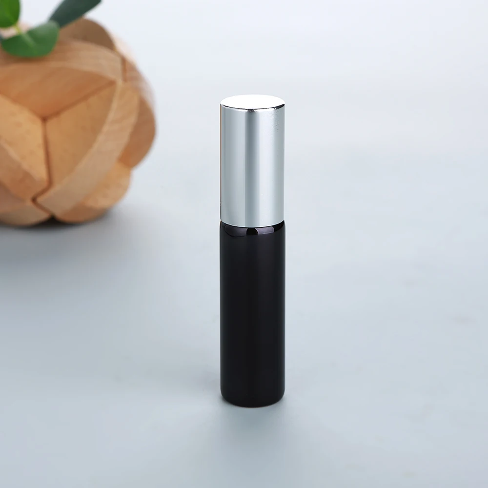 20/30Pcs 5ml Electroplated Glass Perfume/Essential Oil Rollers, Portable Travel Refills Precise Dosage, Smooth-Rolling, Reusable