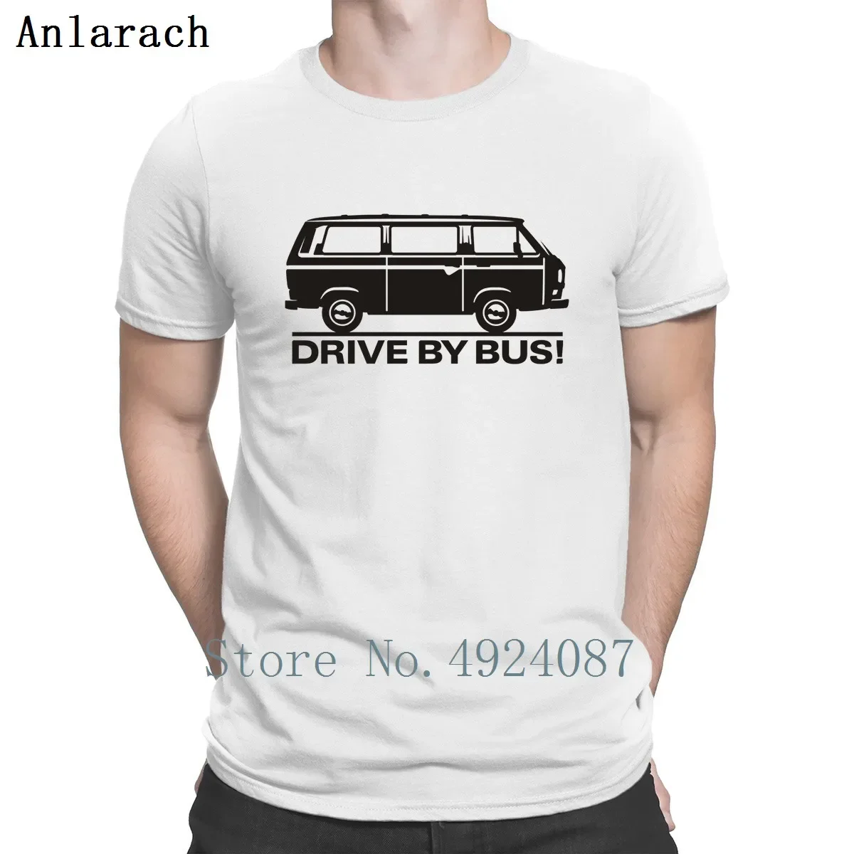 T3 Drive By Bus T Shirt Printed Short Sleeve Spring Streetwear Tshirt Men Family Loose Better Male