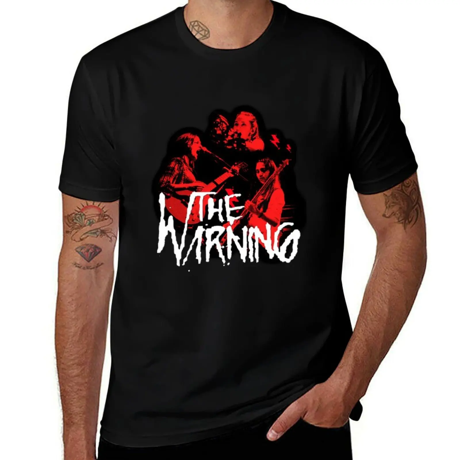 The Warning Band is a rock band Our New Collection T-Shirt Sporty Casual Quick Dry T-Shirt