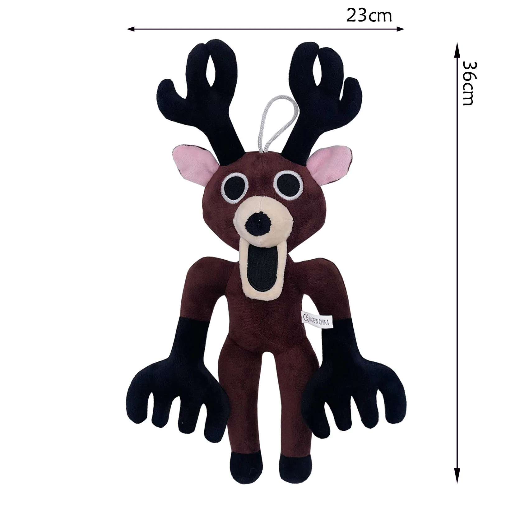 حار بيع 99 ليال في الغابة الغزلان أفخم ألعاب من نسيج مخملي براون الشعر الرجل الصغير محشوة دمية وسادة للطفل هدايا عيد الميلاد #2