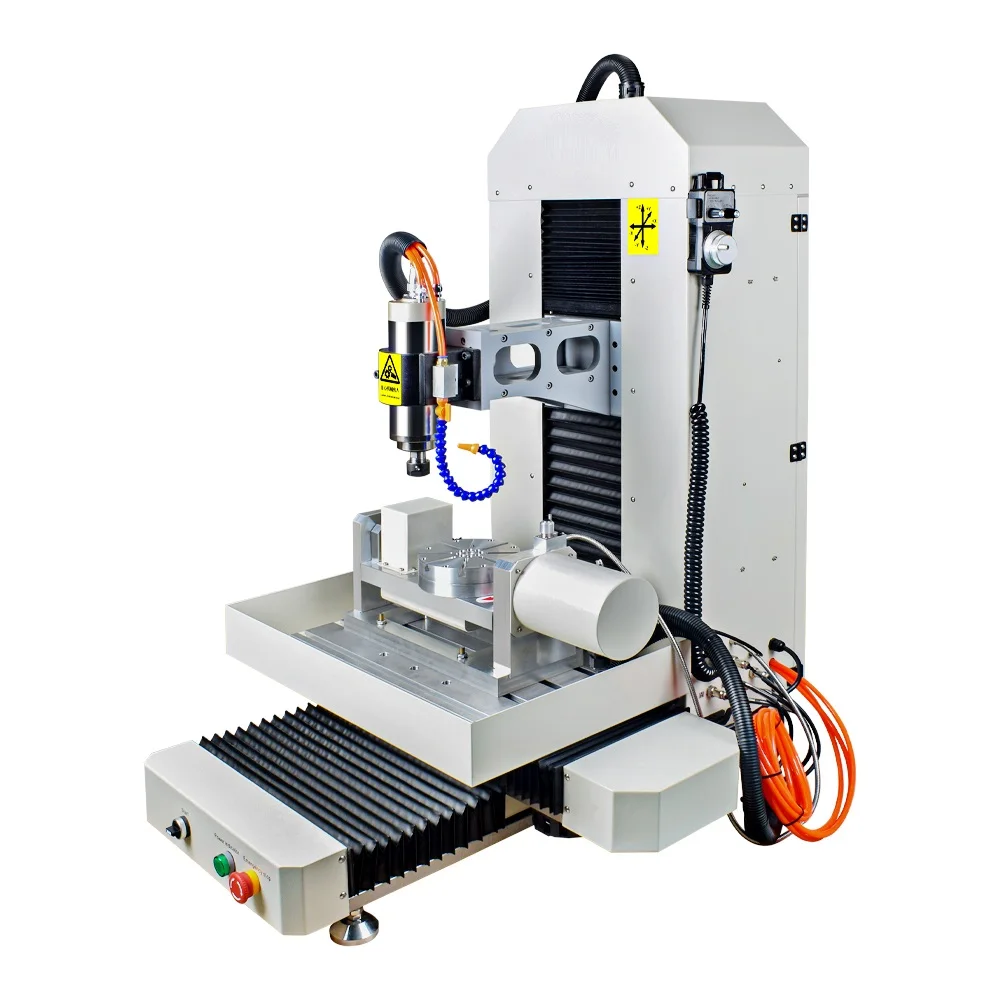 3040 Steel Structure CNC Milling and Cutting Machine 5 Axis CNC Router 2.2KW XYZAC Axis Closed Loop or Servo Motor DSP Type