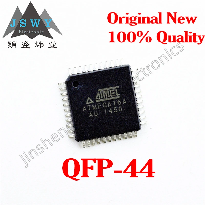 

(5/20pcs) ATMEGA16A-AU TQFP44 ATMEGA16A/16KB 20MHz 8-bit AVR Microcontroller/New Original Stock Electronics
