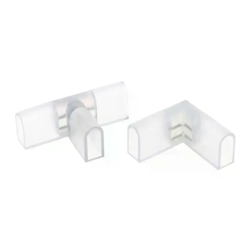 Universal LED Strip Light Connector Kit 110V 220V 2Pin I T L Shape Adapters for Home Bar Party Lighting Renovation