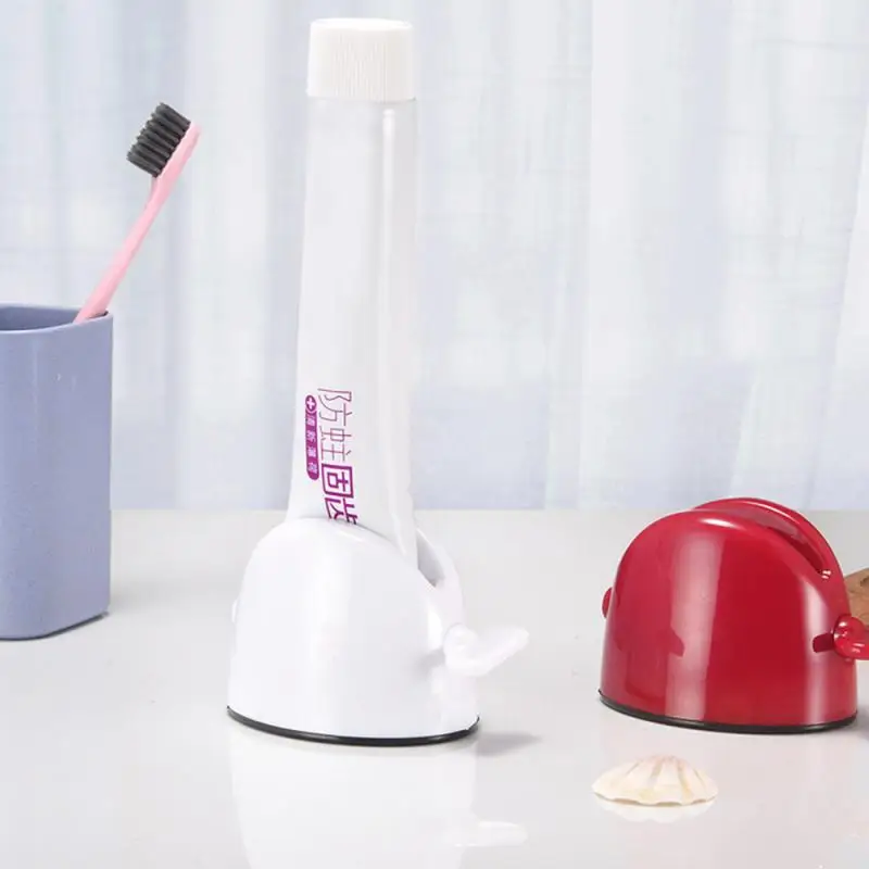 1pcs Rolling Toothpaste Squeezer Cream Tube Squeezing Dispenser Creative Tooth Paste Holder Creative Bathroom Accessories Sets image 5