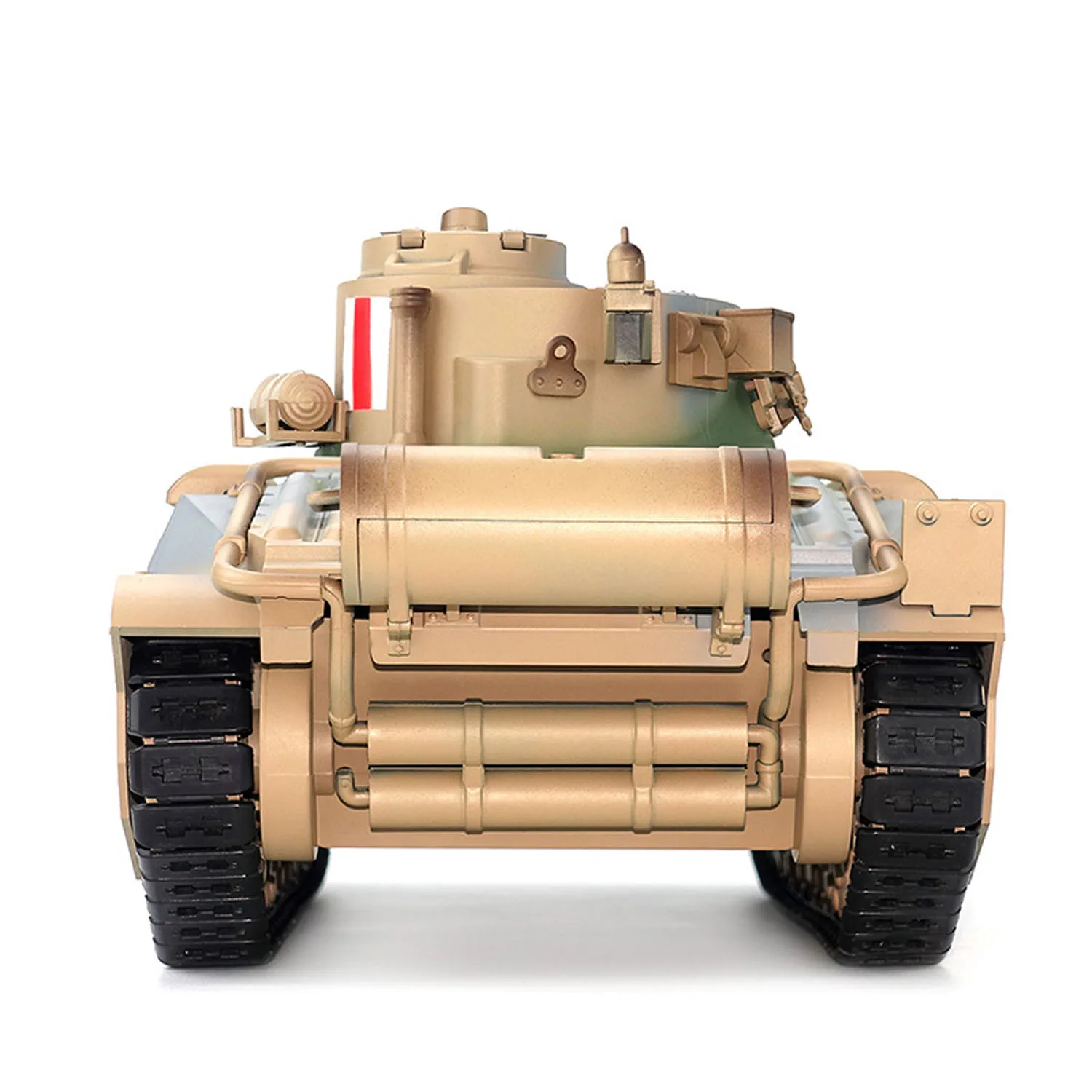 Système infrarouge Tongde RC Tank 1/16 Matilda III IV 320 tourelle rotative lumières sons toutes roues métalliques batterie prête à courir
