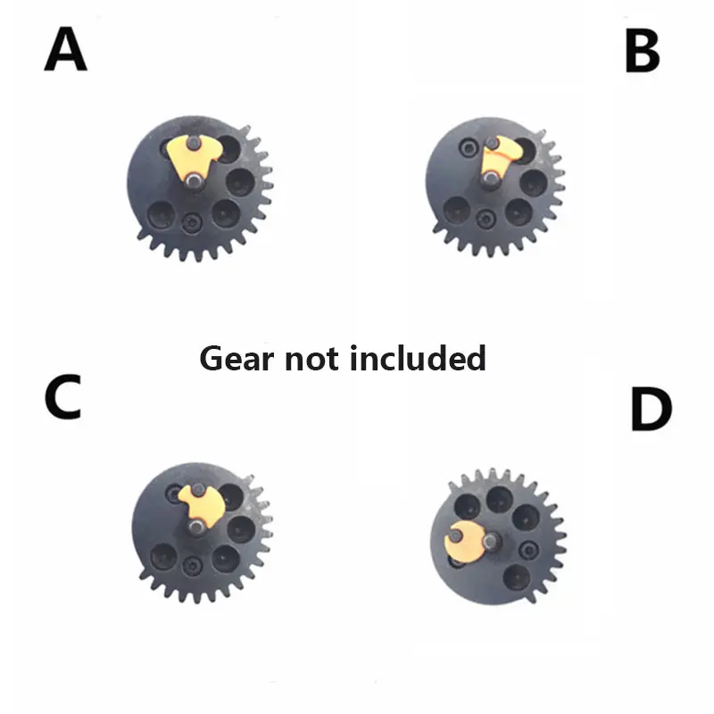 Tactical alta velocidade Nylon Gear, Time Delayer para Jingji SLR Jinming 8 9 10 11 Geração, Dispositivo de alta resistência