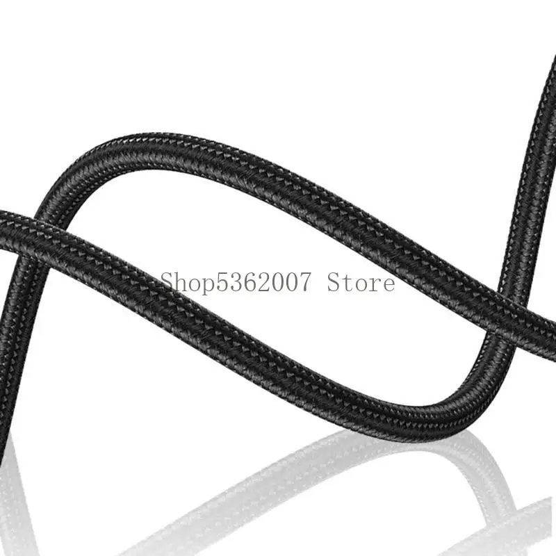 Aggiornamenti 66W USB Multiple Device ricarica Cavo ricarica simultanea Nylon Incessing Cavo intrecciato per 5 dispositivi