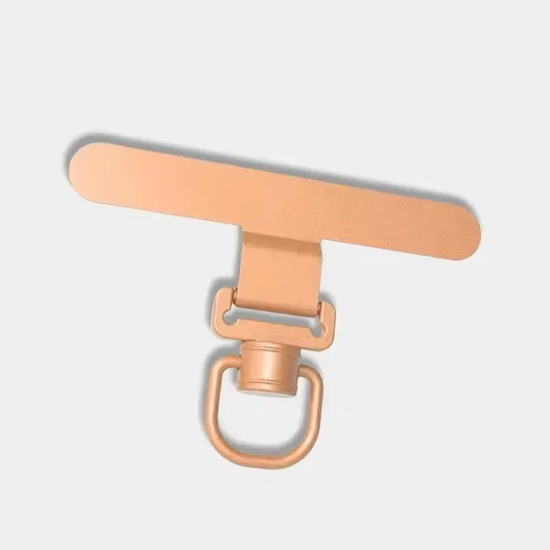 360 °   Draaibare telefoonkoord Clip Patch Ultradunne roestvrijstalen telefoonhoes Hangende touwkaart Anti-verloren riem Vaste pakking