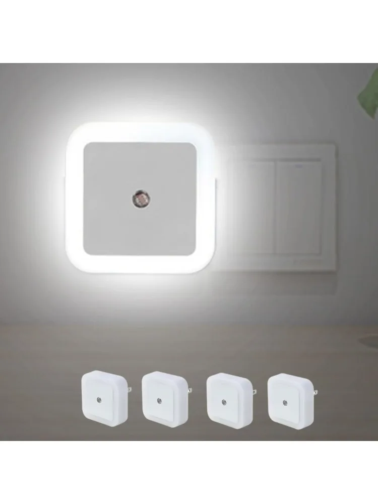 LED veilleuse Mini capteur de lumière contrôle 220V prise ue veilleuse lampe pour enfants enfants lumières de vie