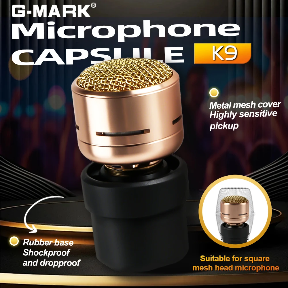 Microphone Capsule G-MARK K9 Moving Coil Core High Quality K