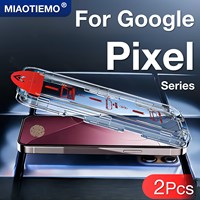 2Pcs For Google Pixel 10 9 Pro XL 8A 8 5G Screen Protector Fingerprint Toughened Glass Accessories No Dust Bubbles Easy Kit
