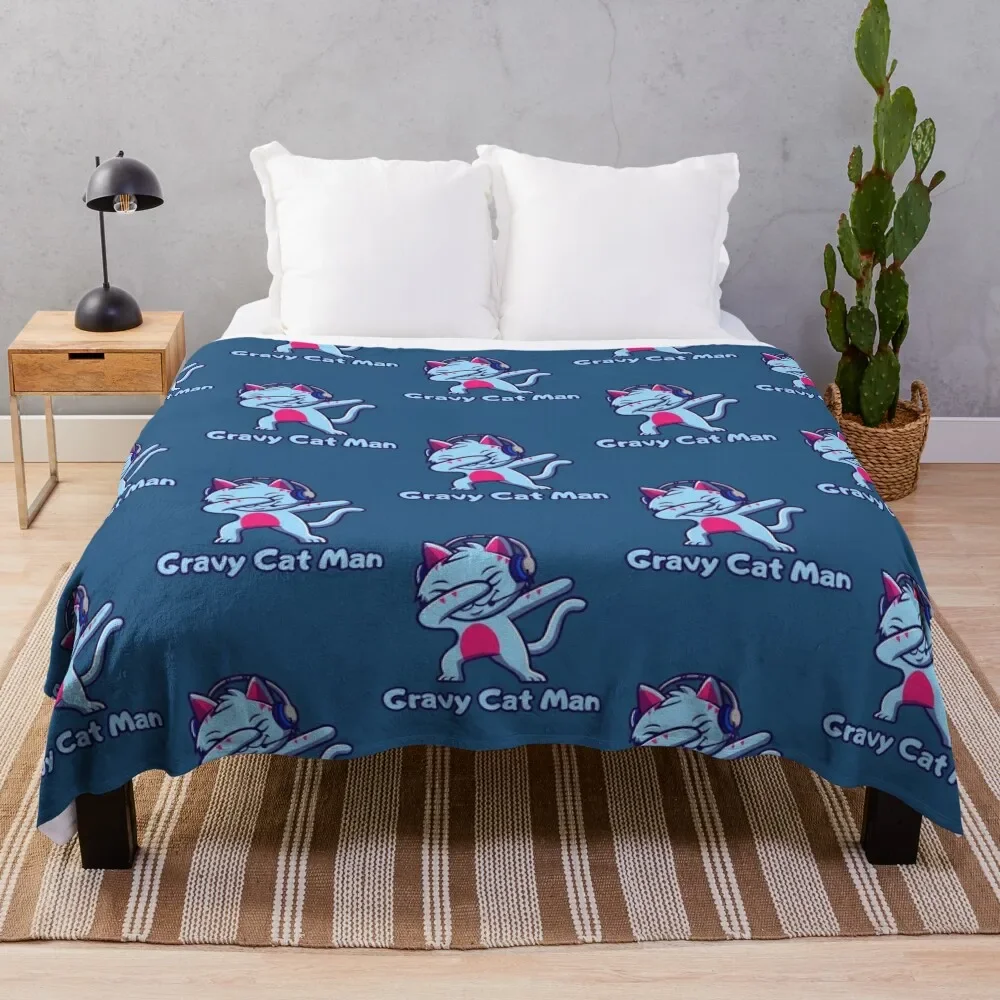 

Gravycatman Dabbinggaming Kids Throw Blanket Soft Sherpa Fleece Warm Blanket for Winter