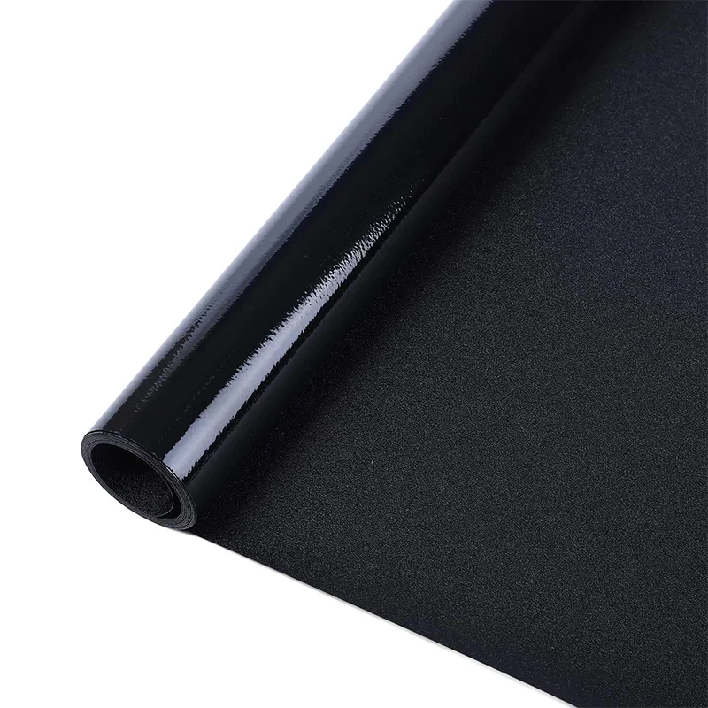Blackout Window Film, Sun Light Blocking Frosted Privacy Cling for Glass, Darkening Window Tint for Day Sleep Black Out Shades