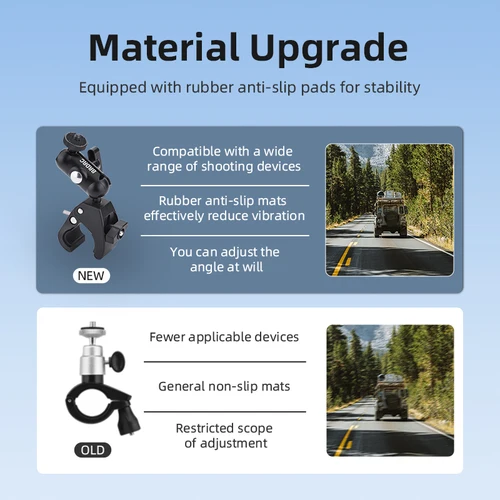 Imagen 2 del producto Soporte para bicicleta para control remoto DJI RC 2/RC, soporte para manillar de motocicleta para accesorios DJI Mini 3/4 Pro/Air 3S/2S Mavic 3/4 Pro