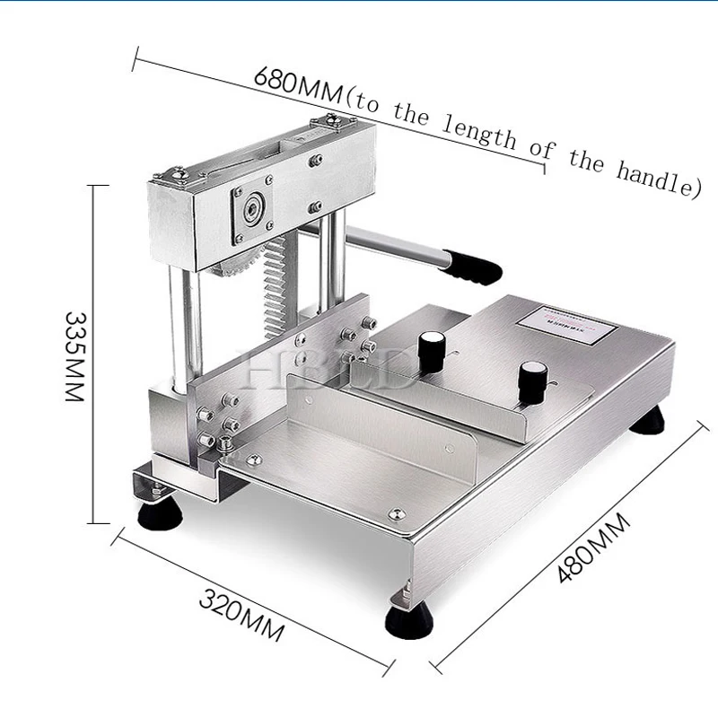 Handmade Meat Cutting Estimation Commercial Household Frozen Chicken, Duck, And Fish Cutting Machine